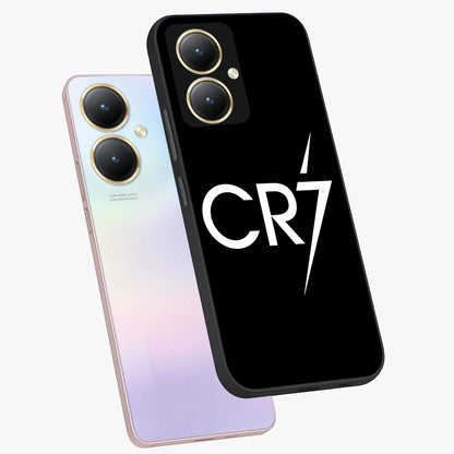 Cr7 Elite Strike Glass Case displayed in angled mockup highlighting powerful sports graphic with bold athletic theme.