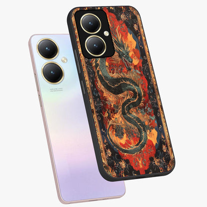 Inferno Dragon Soul Glass Case displayed in angled mockup highlighting powerful dragon illustration with inferno aesthetic.
