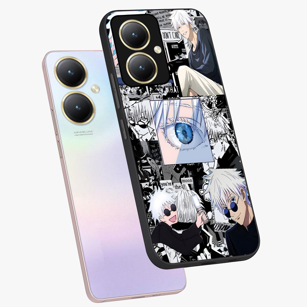 Infinity Sorcerer Chaos Glass Case displayed in angled mockup highlighting powerful magical design with fantasy aesthetic style.