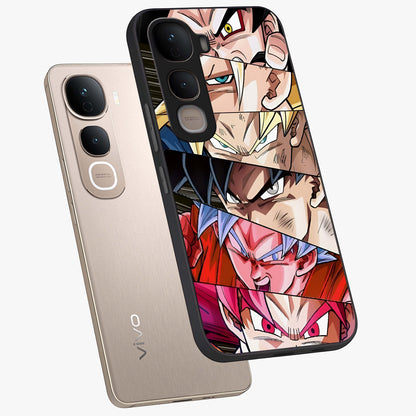 Anime Character Glass Case displayed in angled mockup highlighting colorful anime character illustration.