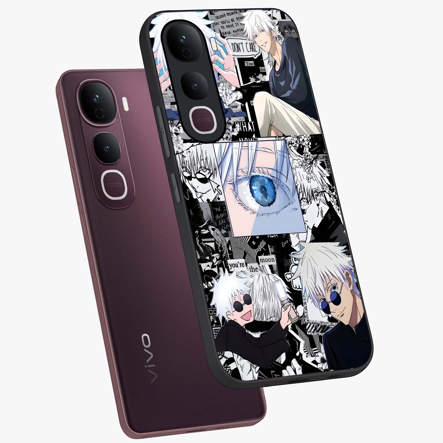 Infinity Sorcerer Chaos Glass Case displayed in angled mockup highlighting powerful magical design with fantasy aesthetic style.
