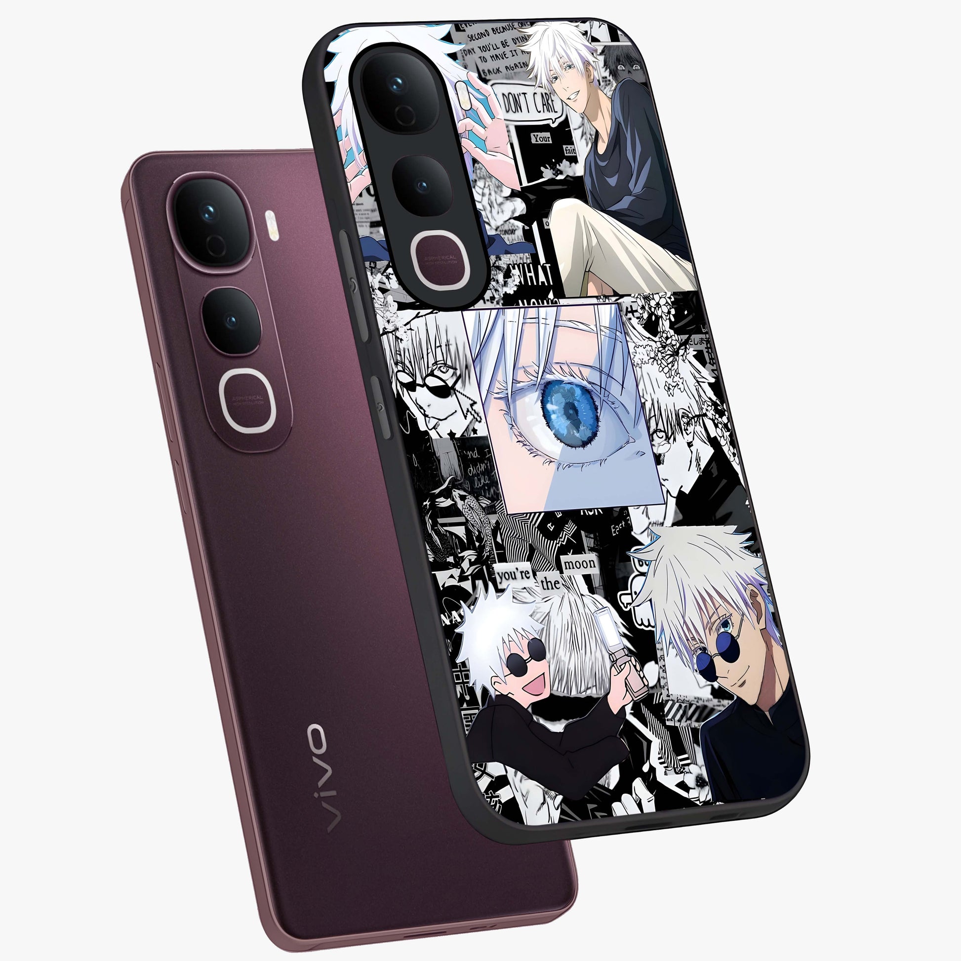 Infinity Sorcerer Chaos Glass Case displayed in angled mockup highlighting powerful magical design with fantasy aesthetic style.