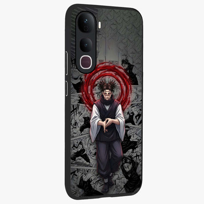 Cursed Ritual Ascension Glass Case upright view showcasing powerful ascension artwork with dark fantasy theme.