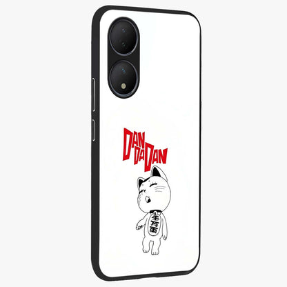 Playful Spirit Charm Glass Case upright view showcasing vibrant charm artwork with fun artistic theme.
