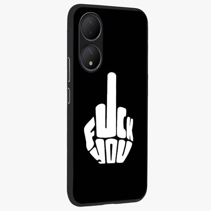 Rebel Mode On Glass Case upright view showcasing striking statement artwork with bold rebellious theme.