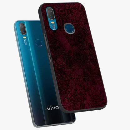 Crimson Fade Flow Glass Case displayed in angled mockup highlighting smooth gradient design with modern aesthetic style.