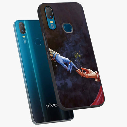 Divine Touch Eternal Glass Case displayed in angled mockup highlighting elegant divine inspired design with calm aesthetic style.