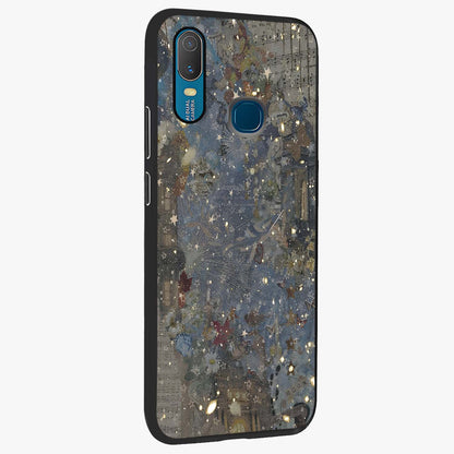 Aesthetic Astrolophia Glass Case upright view showcasing soft aesthetic theme with stylish modern look.