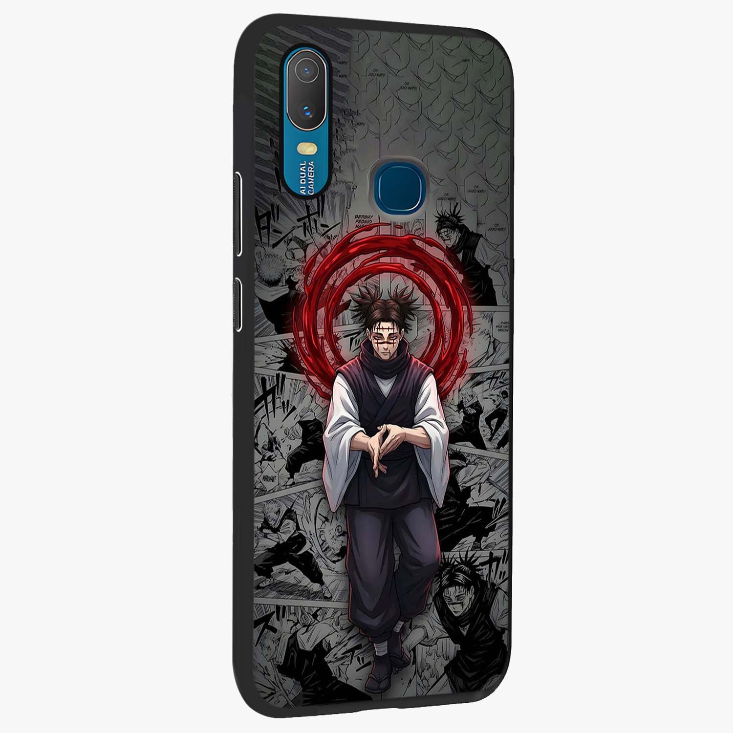 Cursed Ritual Ascension Glass Case upright view showcasing powerful ascension artwork with dark fantasy theme.