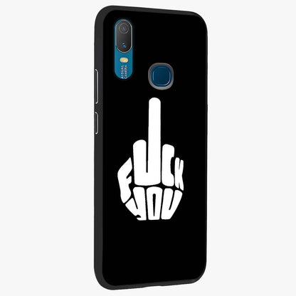 Rebel Mode On Glass Case upright view showcasing striking statement artwork with bold rebellious theme.