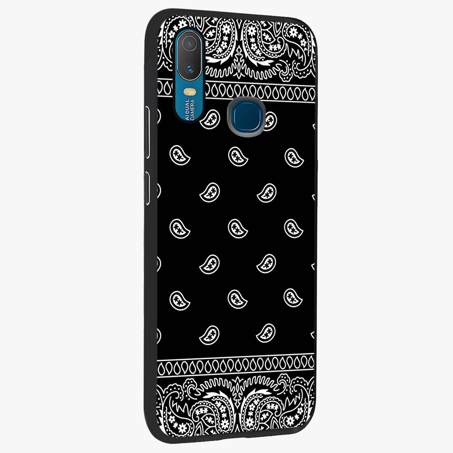 Retro Rebel Threads Glass Case upright view showcasing stylish vintage artwork with bold retro theme.