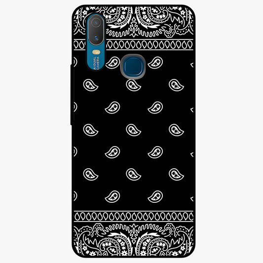 Retro Rebel Threads Glass Case showing flat back view with vintage street style artwork and glossy glass finish.