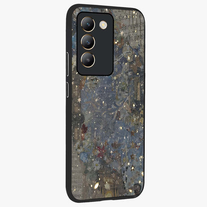 Aesthetic Astrolophia Glass Case upright view showcasing soft aesthetic theme with stylish modern look.