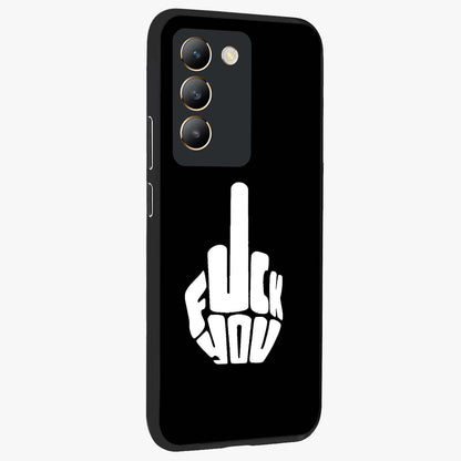 Rebel Mode On Glass Case upright view showcasing striking statement artwork with bold rebellious theme.