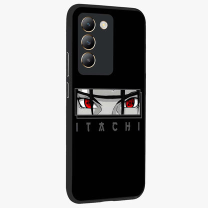 Scarlet Gaze Dominance Glass Case upright view showcasing powerful dramatic artwork with dominant artistic theme.