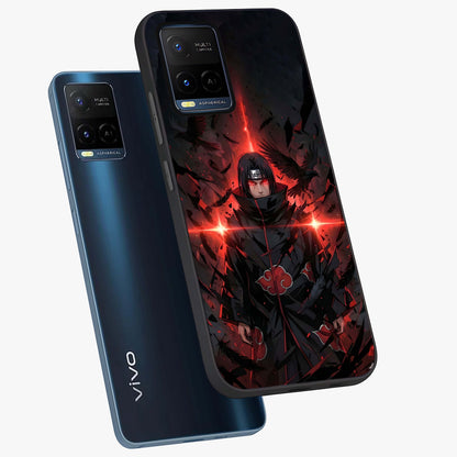 Focused Blade Discipline Glass Case displayed in angled mockup highlighting clean minimal text artwork with modern aesthetic style.