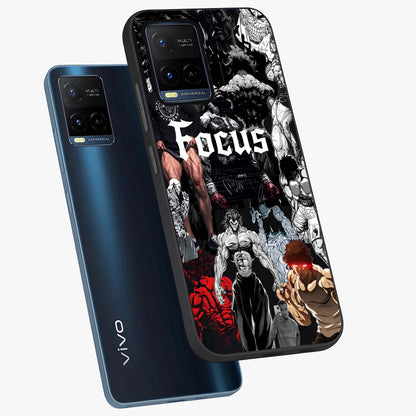 Relentless Power Focus Glass Case displayed in angled mockup highlighting bold statement design with modern aesthetic style.