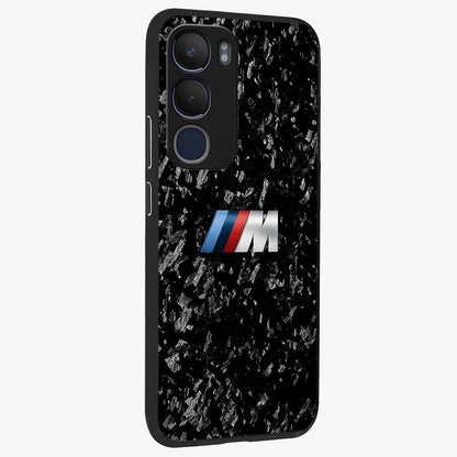 Carbon Speed Mark Glass Case upright view showcasing modern carbon speed graphic with bold automotive theme.