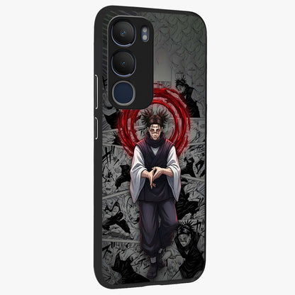 Cursed Ritual Ascension Glass Case upright view showcasing powerful ascension artwork with dark fantasy theme.