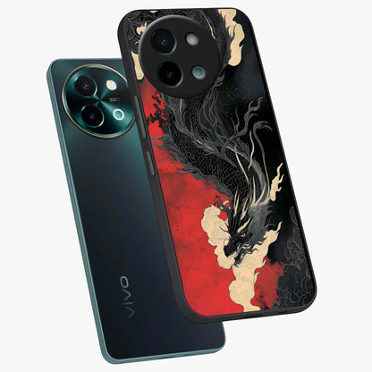 Shadow Dragon Fury Glass Case displayed in angled mockup highlighting powerful dragon illustration with dark fantasy aesthetic.