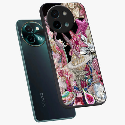 Starlit Jewel Dream Glass Case displayed in angled mockup highlighting glowing celestial jewel design with dreamy aesthetic.