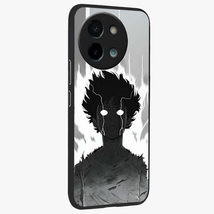 Awakened Inner Rage Glass Case upright view showcasing dramatic artwork with strong expressive aesthetic.