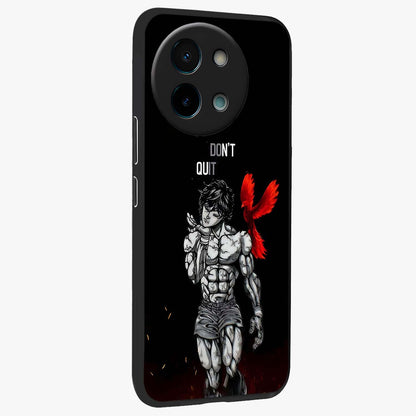 Rise Beyond Limits Glass Case upright view showcasing powerful inspirational artwork with uplifting theme.