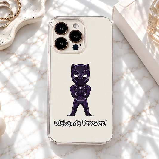 Wakanda forever Glass Case