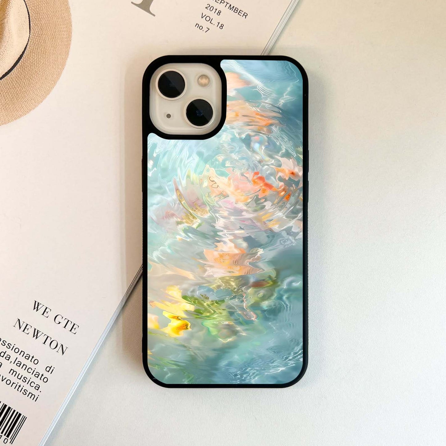 Water Waves Glass Case