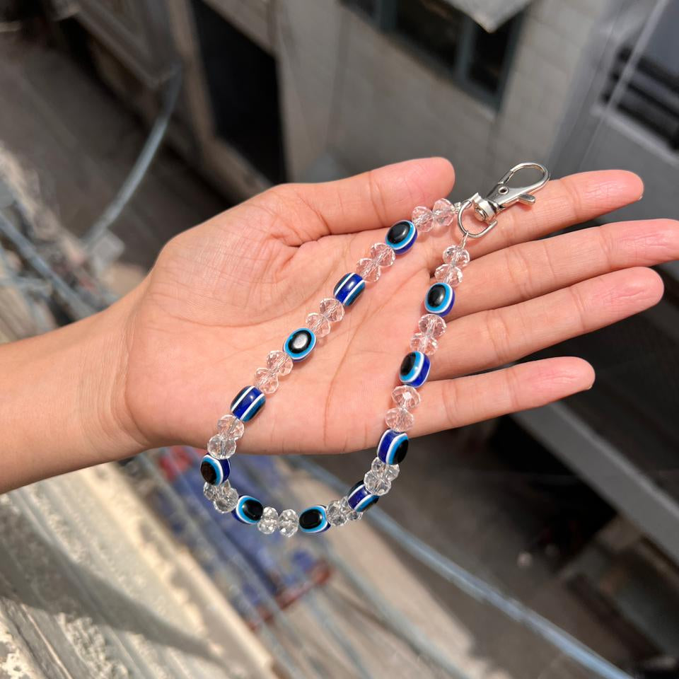 Blue Evil Eye Phone Charm