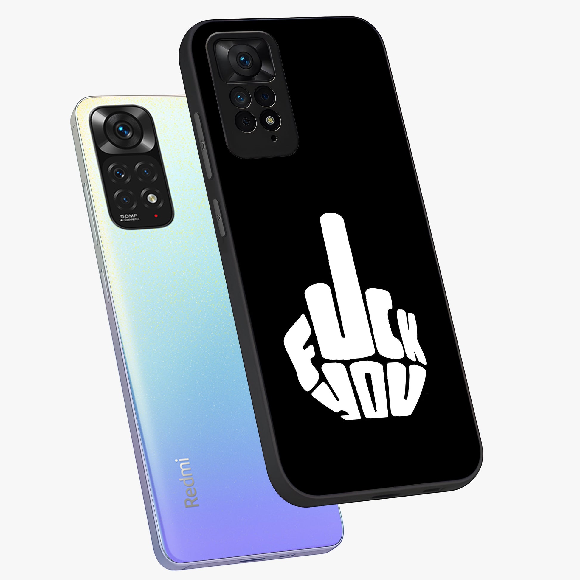 Rebel Mode On Glass Case displayed in angled mockup highlighting edgy text design with modern street aesthetic.