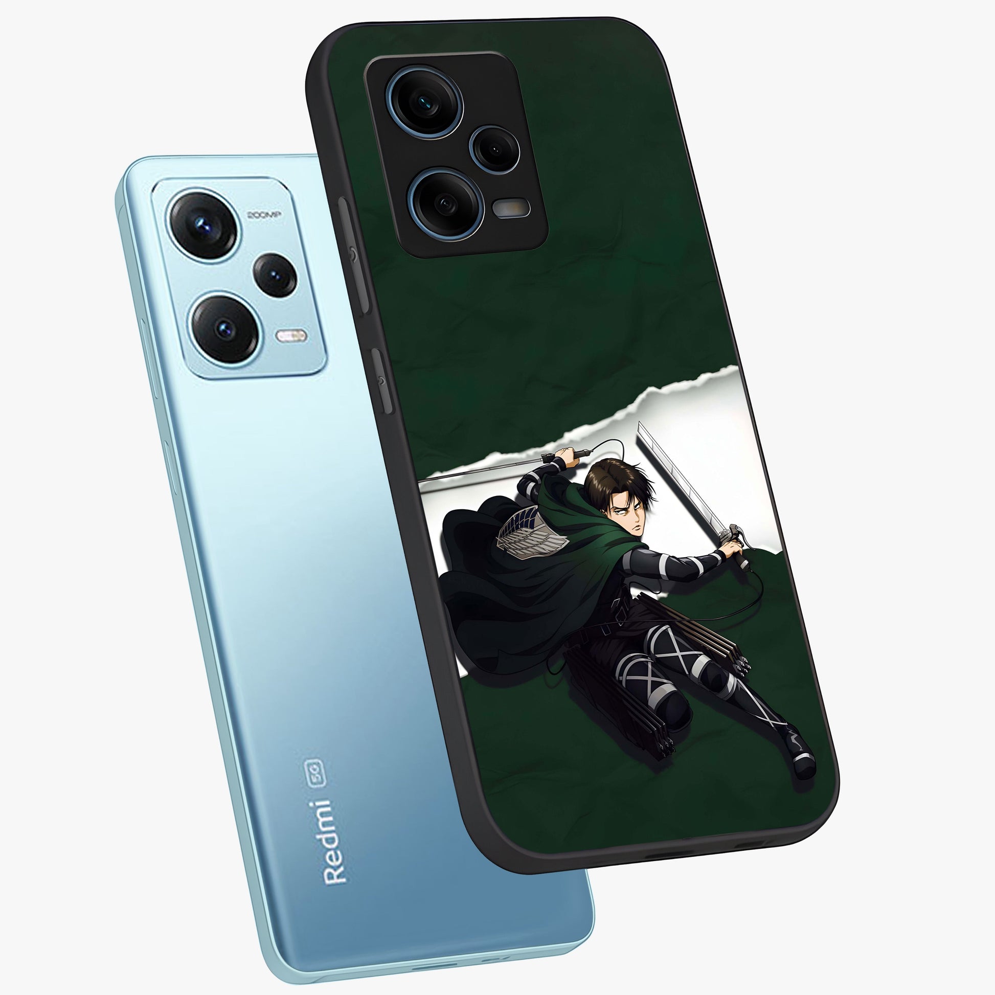 Emerald War Vanguard Glass Case displayed in angled mockup highlighting intense battle inspired design with emerald tone aesthetic.