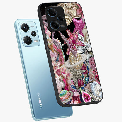 Starlit Jewel Dream Glass Case displayed in angled mockup highlighting glowing celestial jewel design with dreamy aesthetic.