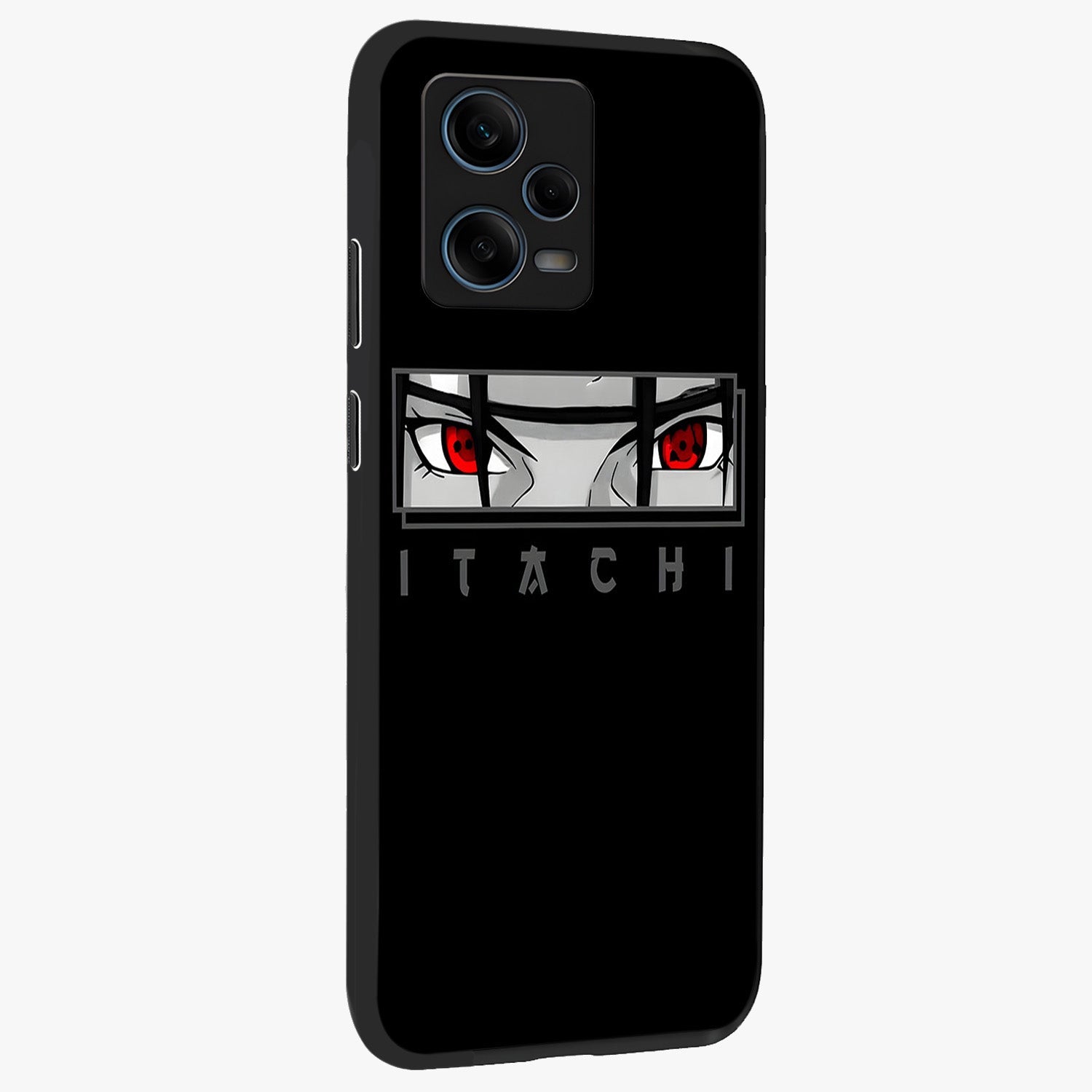 Scarlet Gaze Dominance Glass Case upright view showcasing powerful dramatic artwork with dominant artistic theme.