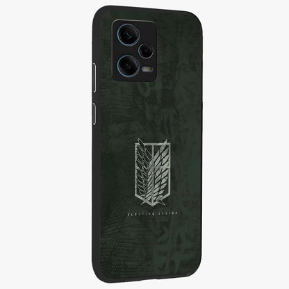 Wings Of Freedom Glass Case upright view showcasing powerful wings artwork with freedom themed design.