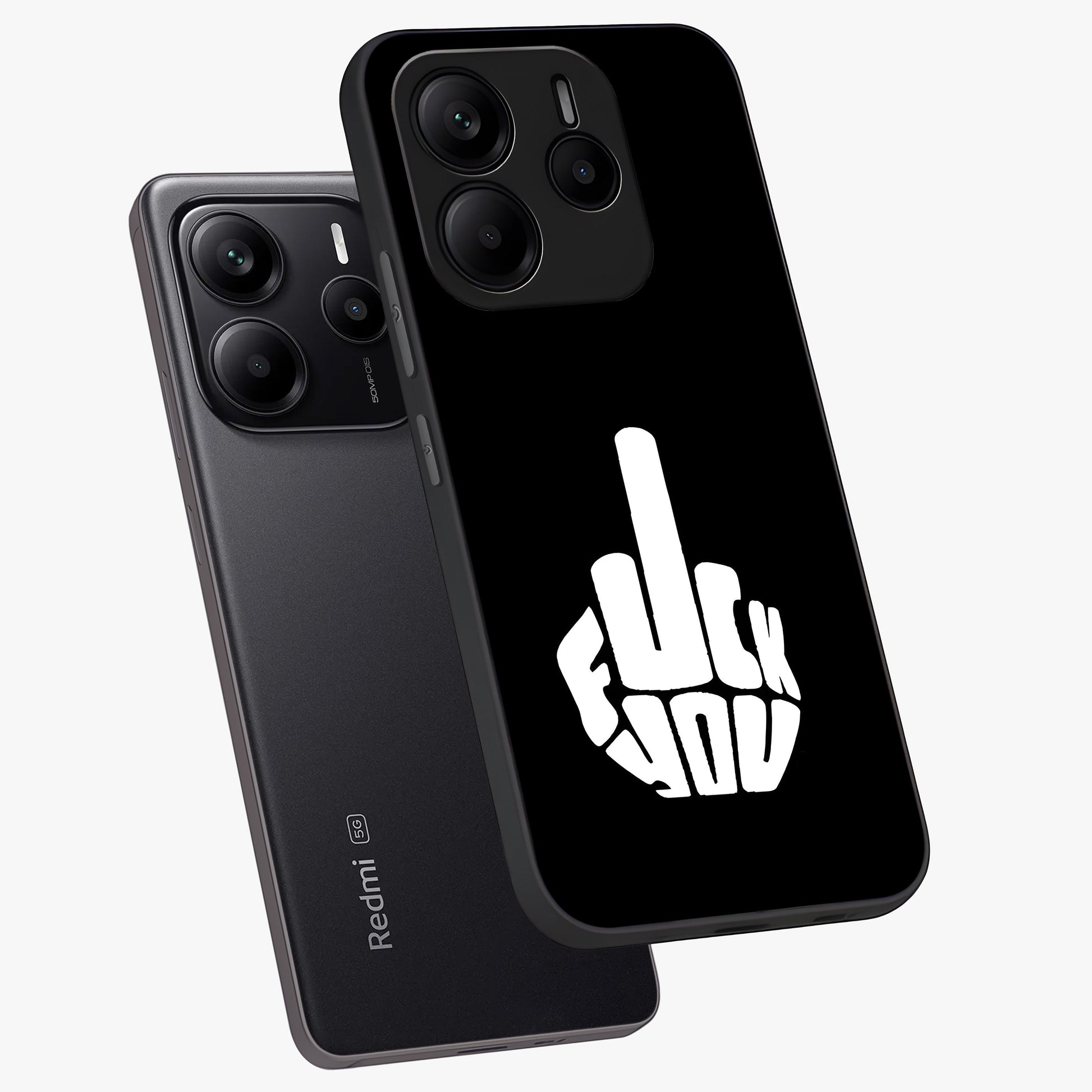 Rebel Mode On Glass Case displayed in angled mockup highlighting edgy text design with modern street aesthetic.