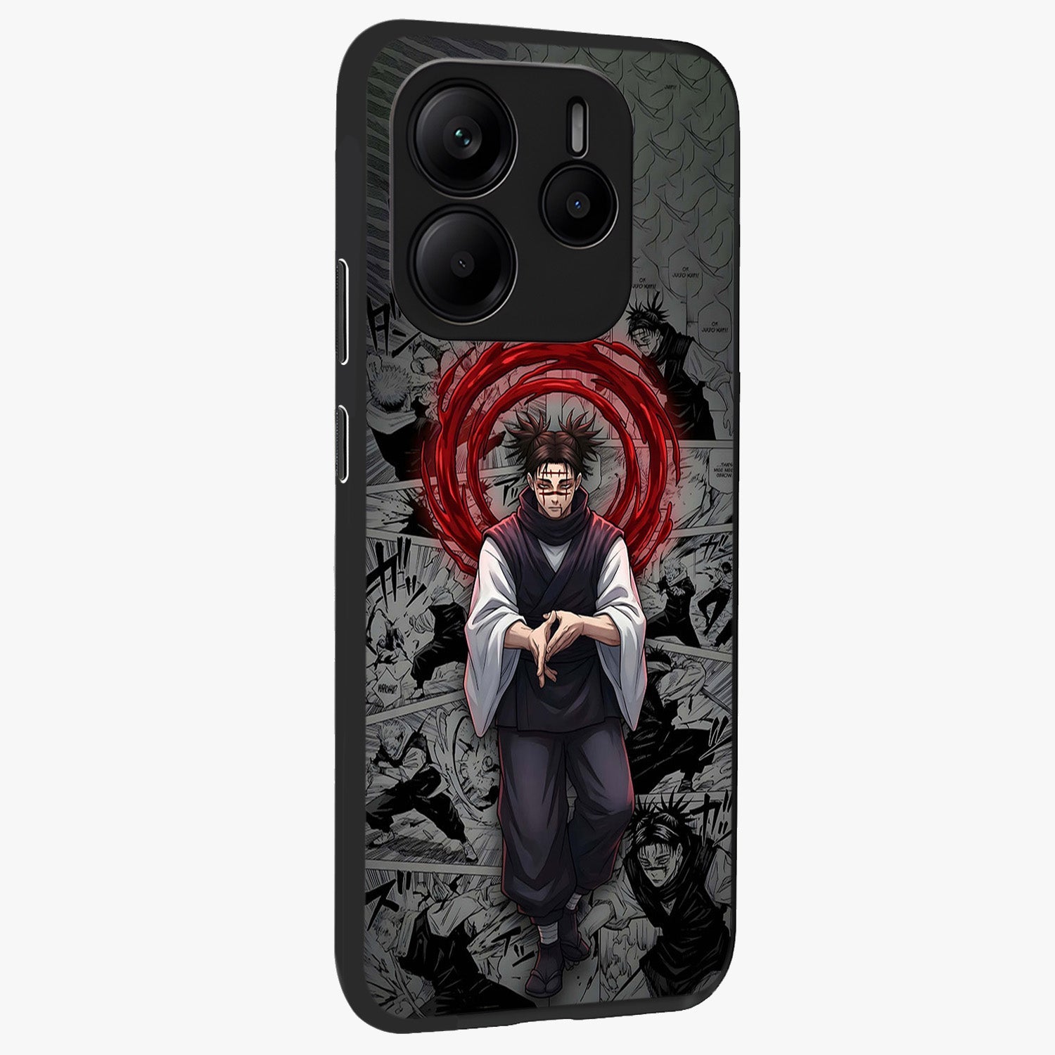Cursed Ritual Ascension Glass Case upright view showcasing powerful ascension artwork with dark fantasy theme.