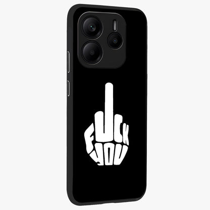Rebel Mode On Glass Case upright view showcasing striking statement artwork with bold rebellious theme.