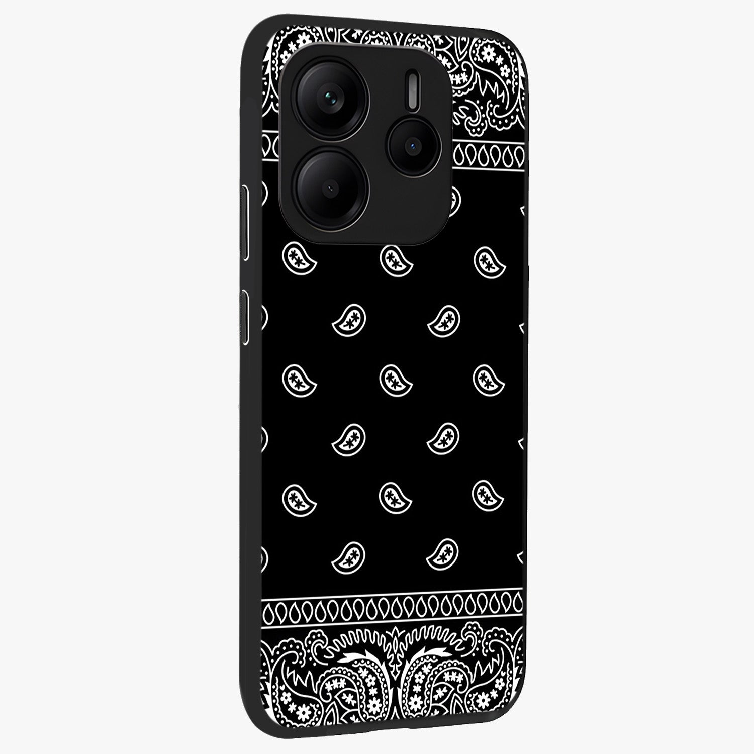 Retro Rebel Threads Glass Case upright view showcasing stylish vintage artwork with bold retro theme.