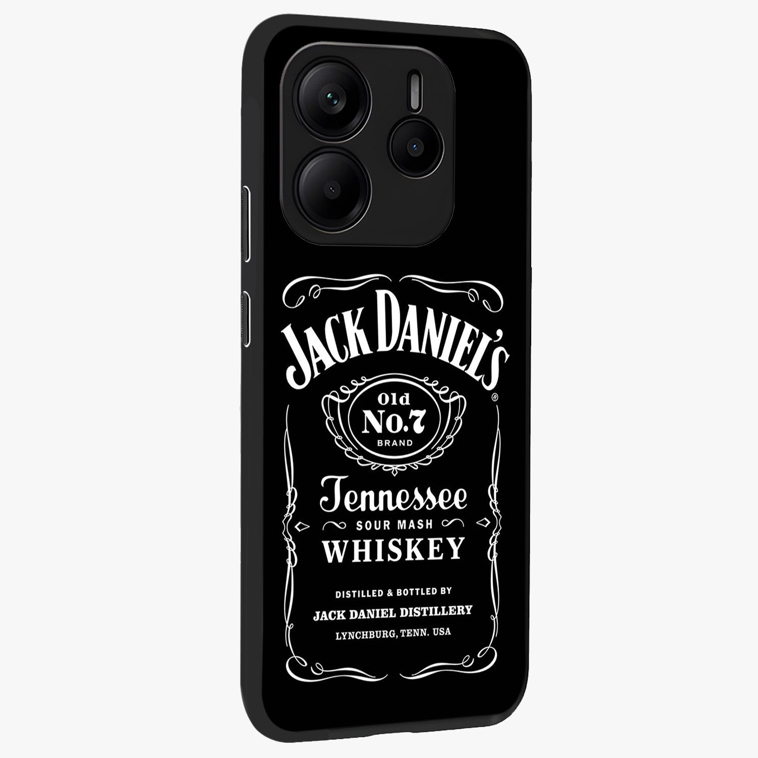 Vintage Whiskey Heritage Glass Case upright view showcasing stylish vintage whiskey artwork with timeless bar culture theme.