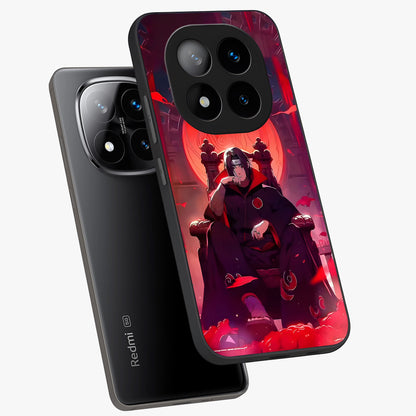 Blood Moon Sovereign Glass Case displayed in angled mockup highlighting dark celestial moon design and dramatic theme.