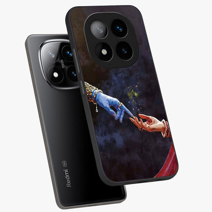 Divine Touch Eternal Glass Case displayed in angled mockup highlighting elegant divine inspired design with calm aesthetic style.