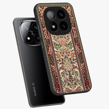 Persian Inspired Glass Case displayed in angled mockup highlighting intricate traditional design with elegant cultural aesthetic.