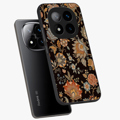 Vintage Floral Dream Glass Case displayed in angled mockup highlighting elegant vintage flower design with soft aesthetic style.