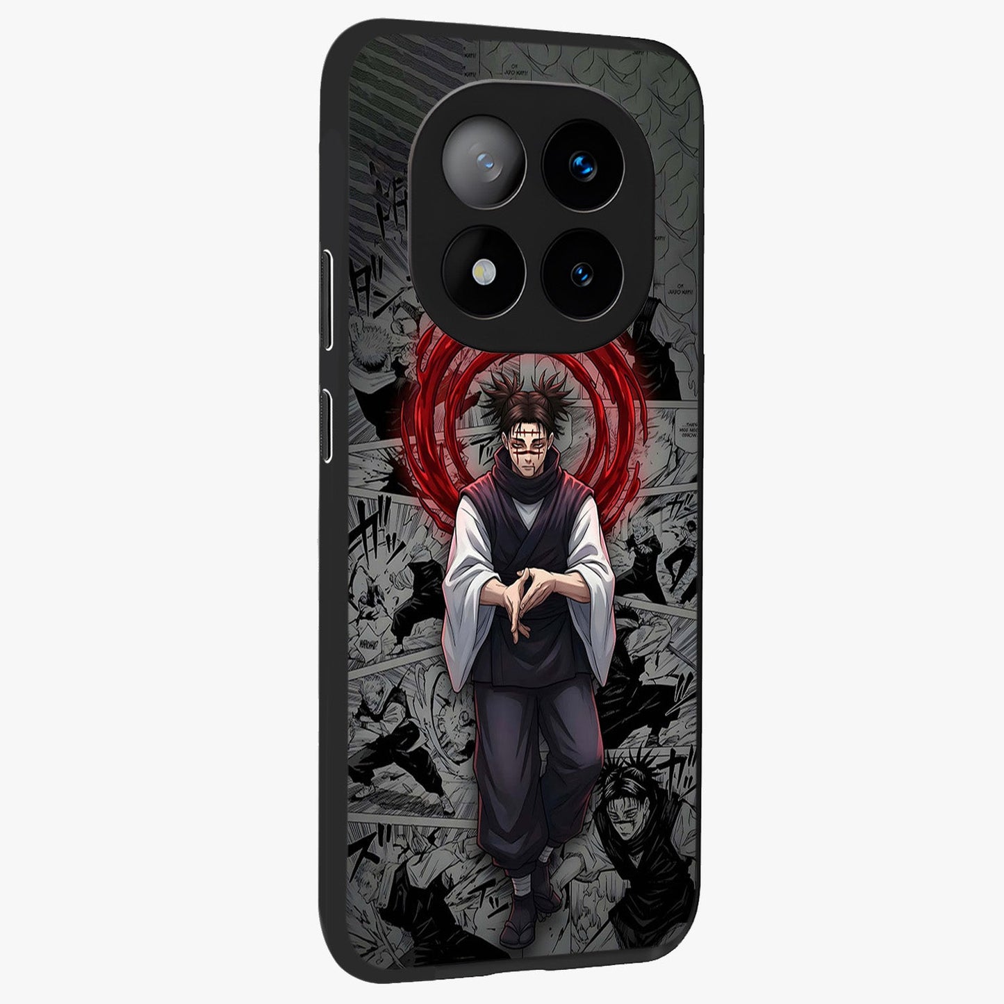 Cursed Ritual Ascension Glass Case upright view showcasing powerful ascension artwork with dark fantasy theme.