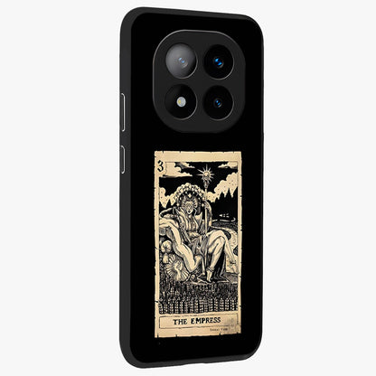 The Empress Glass Case upright view showcasing powerful empress themed artwork with luxurious artistic theme.