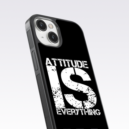 Attitude is Everything Glass Case