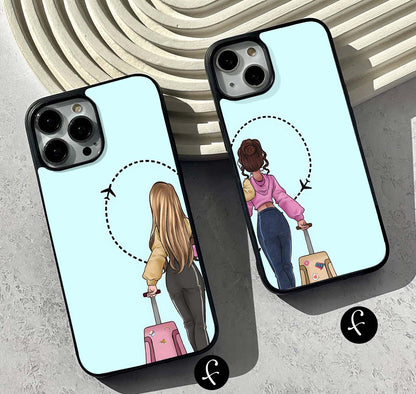 Travel Buddy Friend Glass Case