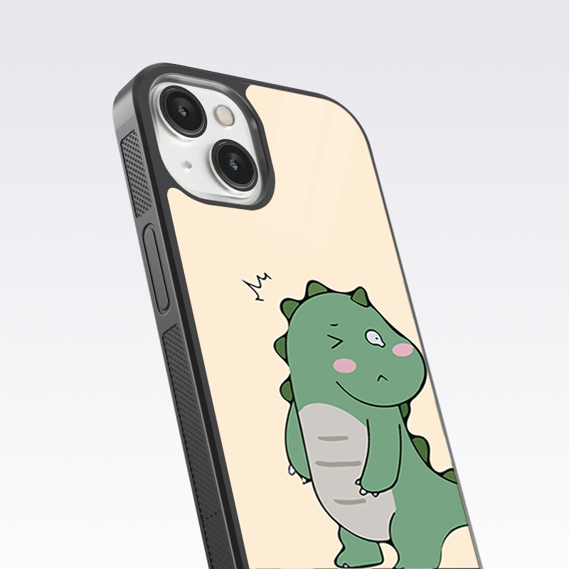 Dragon Hug Me Couple Glass Case ( 2 FREE Keychains )