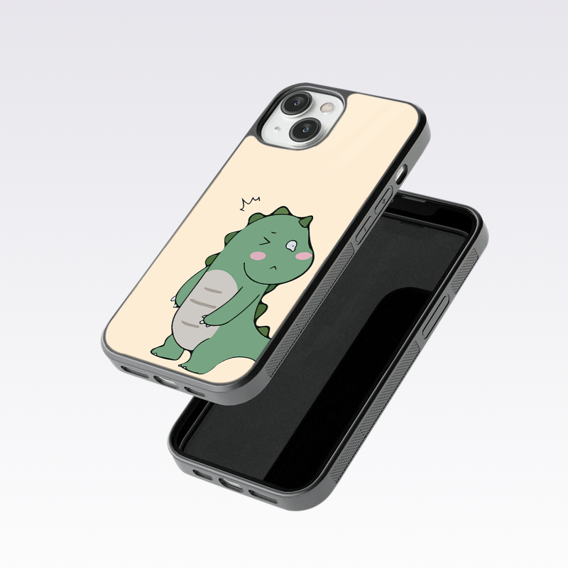 Dragon Hug Me Couple Glass Case ( 2 FREE Keychains )